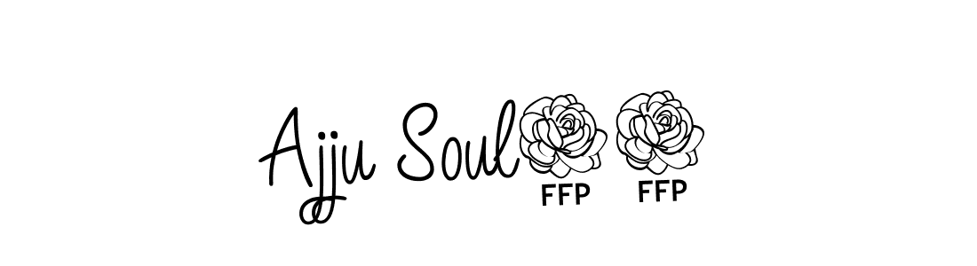 How to make Ajju Soul55 signature? Angelique-Rose-font-FFP is a professional autograph style. Create handwritten signature for Ajju Soul55 name. Ajju Soul55 signature style 5 images and pictures png