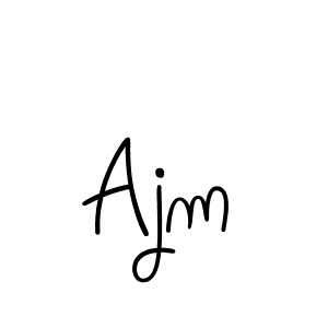 Also we have Ajm name is the best signature style. Create professional handwritten signature collection using Angelique-Rose-font-FFP autograph style. Ajm signature style 5 images and pictures png