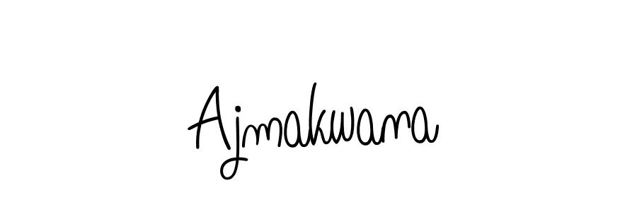 The best way (Angelique-Rose-font-FFP) to make a short signature is to pick only two or three words in your name. The name Ajmakwana include a total of six letters. For converting this name. Ajmakwana signature style 5 images and pictures png