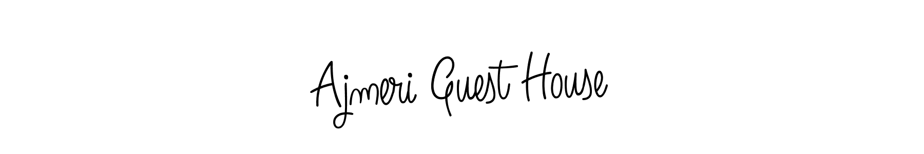 Check out images of Autograph of Ajmeri Guest House name. Actor Ajmeri Guest House Signature Style. Angelique-Rose-font-FFP is a professional sign style online. Ajmeri Guest House signature style 5 images and pictures png
