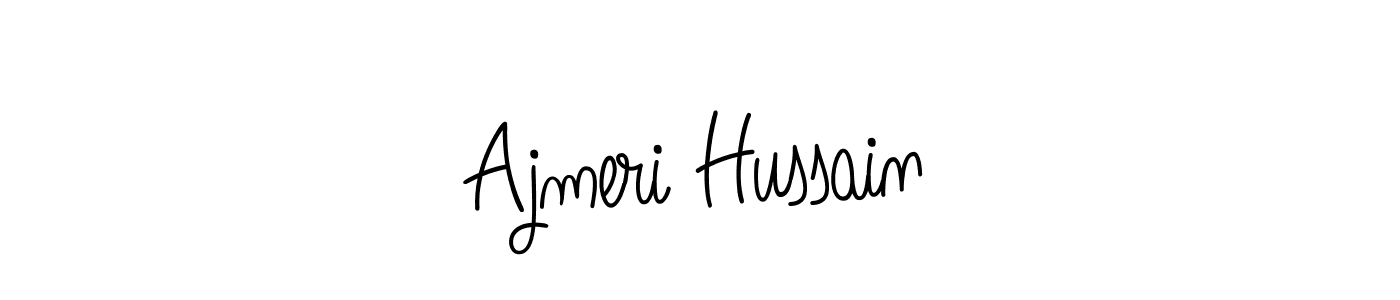 Also You can easily find your signature by using the search form. We will create Ajmeri Hussain name handwritten signature images for you free of cost using Angelique-Rose-font-FFP sign style. Ajmeri Hussain signature style 5 images and pictures png