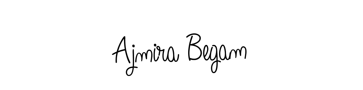 How to make Ajmira Begam signature? Angelique-Rose-font-FFP is a professional autograph style. Create handwritten signature for Ajmira Begam name. Ajmira Begam signature style 5 images and pictures png