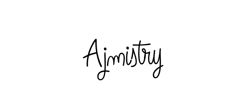 Ajmistry stylish signature style. Best Handwritten Sign (Angelique-Rose-font-FFP) for my name. Handwritten Signature Collection Ideas for my name Ajmistry. Ajmistry signature style 5 images and pictures png
