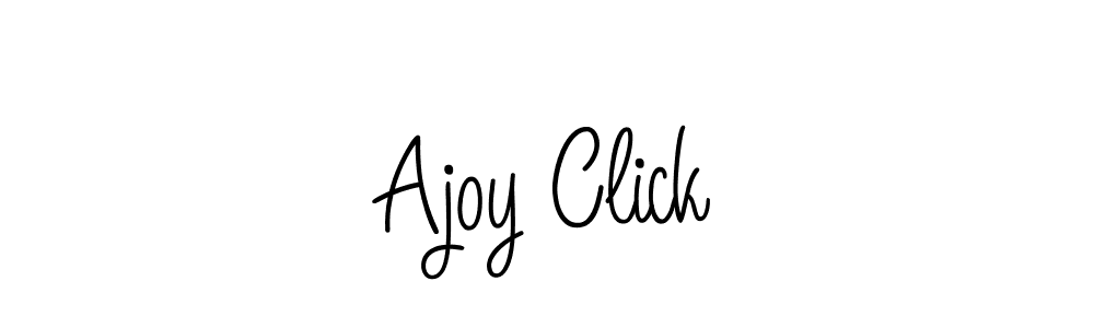 How to make Ajoy Click signature? Angelique-Rose-font-FFP is a professional autograph style. Create handwritten signature for Ajoy Click name. Ajoy Click signature style 5 images and pictures png