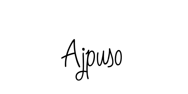 You can use this online signature creator to create a handwritten signature for the name Ajpuso. This is the best online autograph maker. Ajpuso signature style 5 images and pictures png