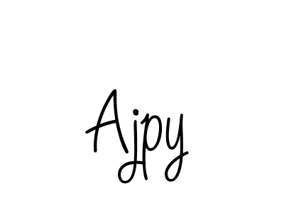 if you are searching for the best signature style for your name Ajpy. so please give up your signature search. here we have designed multiple signature styles  using Angelique-Rose-font-FFP. Ajpy signature style 5 images and pictures png