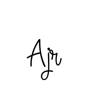 Use a signature maker to create a handwritten signature online. With this signature software, you can design (Angelique-Rose-font-FFP) your own signature for name Ajr. Ajr signature style 5 images and pictures png