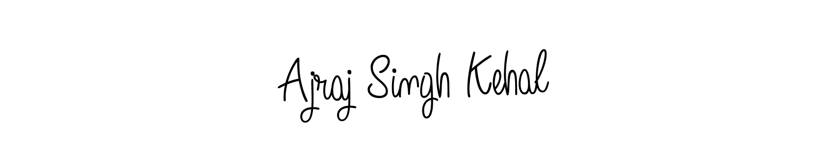 Make a beautiful signature design for name Ajraj Singh Kehal. With this signature (Angelique-Rose-font-FFP) style, you can create a handwritten signature for free. Ajraj Singh Kehal signature style 5 images and pictures png