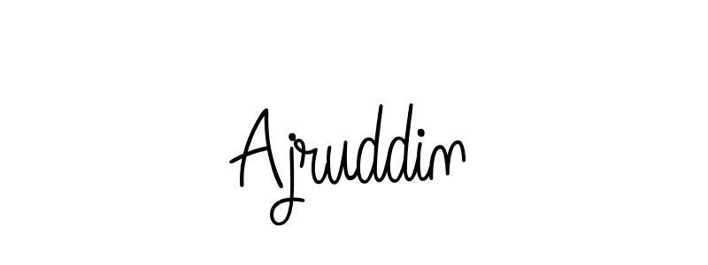 Create a beautiful signature design for name Ajruddin. With this signature (Angelique-Rose-font-FFP) fonts, you can make a handwritten signature for free. Ajruddin signature style 5 images and pictures png