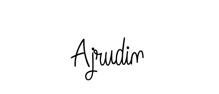 You can use this online signature creator to create a handwritten signature for the name Ajrudin. This is the best online autograph maker. Ajrudin signature style 5 images and pictures png