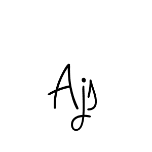 You should practise on your own different ways (Angelique-Rose-font-FFP) to write your name (Ajs) in signature. don't let someone else do it for you. Ajs signature style 5 images and pictures png