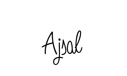 Ajsal stylish signature style. Best Handwritten Sign (Angelique-Rose-font-FFP) for my name. Handwritten Signature Collection Ideas for my name Ajsal. Ajsal signature style 5 images and pictures png