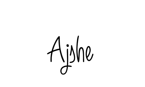 It looks lik you need a new signature style for name Ajshe. Design unique handwritten (Angelique-Rose-font-FFP) signature with our free signature maker in just a few clicks. Ajshe signature style 5 images and pictures png