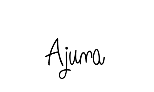 if you are searching for the best signature style for your name Ajuna. so please give up your signature search. here we have designed multiple signature styles  using Angelique-Rose-font-FFP. Ajuna signature style 5 images and pictures png