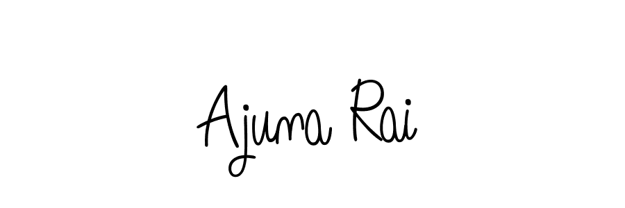 Here are the top 10 professional signature styles for the name Ajuna Rai. These are the best autograph styles you can use for your name. Ajuna Rai signature style 5 images and pictures png