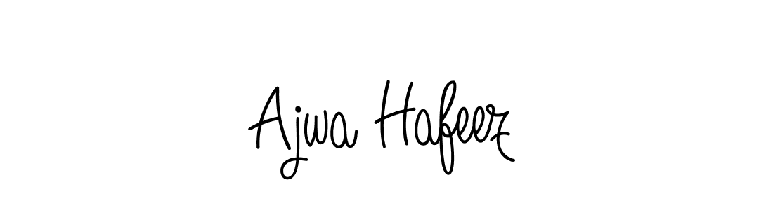 Similarly Angelique-Rose-font-FFP is the best handwritten signature design. Signature creator online .You can use it as an online autograph creator for name Ajwa Hafeez. Ajwa Hafeez signature style 5 images and pictures png
