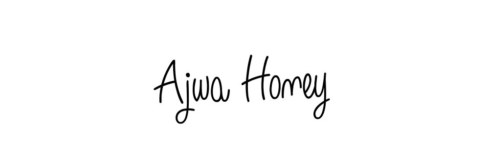 Similarly Angelique-Rose-font-FFP is the best handwritten signature design. Signature creator online .You can use it as an online autograph creator for name Ajwa Honey. Ajwa Honey signature style 5 images and pictures png