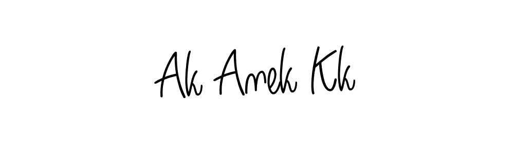 It looks lik you need a new signature style for name Ak Anek Kk. Design unique handwritten (Angelique-Rose-font-FFP) signature with our free signature maker in just a few clicks. Ak Anek Kk signature style 5 images and pictures png