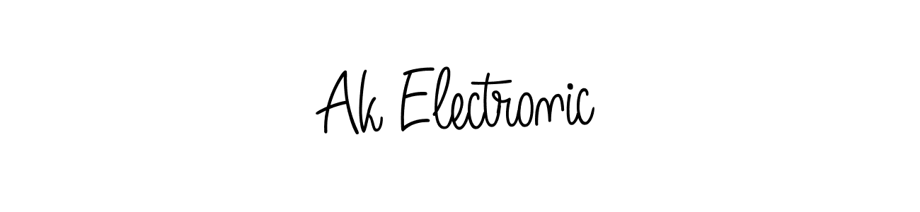 You can use this online signature creator to create a handwritten signature for the name Ak Electronic. This is the best online autograph maker. Ak Electronic signature style 5 images and pictures png