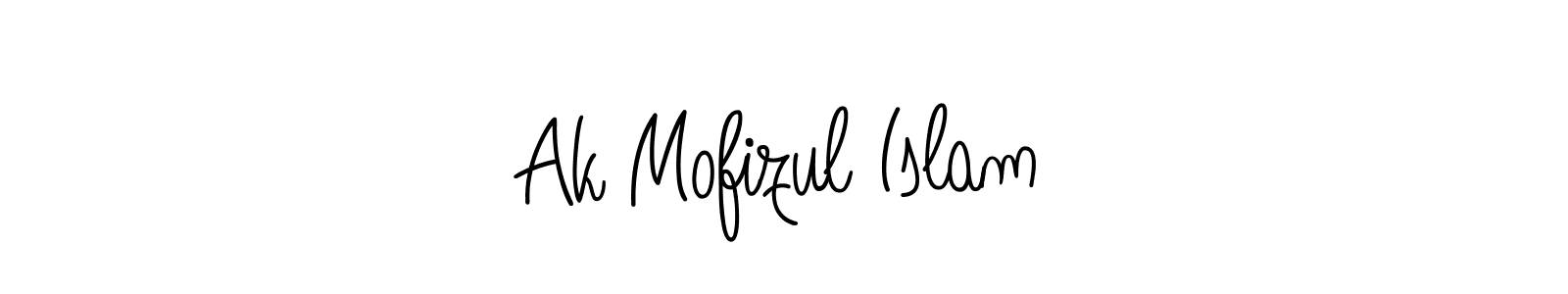 Also we have Ak Mofizul Islam name is the best signature style. Create professional handwritten signature collection using Angelique-Rose-font-FFP autograph style. Ak Mofizul Islam signature style 5 images and pictures png