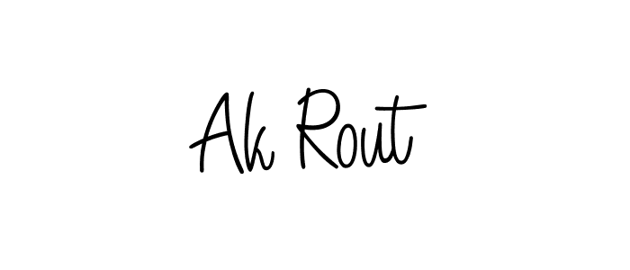 Similarly Angelique-Rose-font-FFP is the best handwritten signature design. Signature creator online .You can use it as an online autograph creator for name Ak Rout. Ak Rout signature style 5 images and pictures png