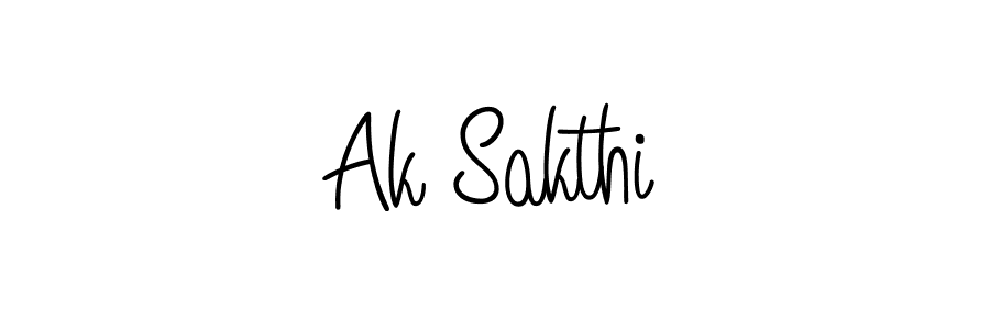 How to Draw Ak Sakthi signature style? Angelique-Rose-font-FFP is a latest design signature styles for name Ak Sakthi. Ak Sakthi signature style 5 images and pictures png