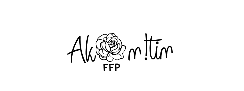 Create a beautiful signature design for name Ak9n!tin. With this signature (Angelique-Rose-font-FFP) fonts, you can make a handwritten signature for free. Ak9n!tin signature style 5 images and pictures png