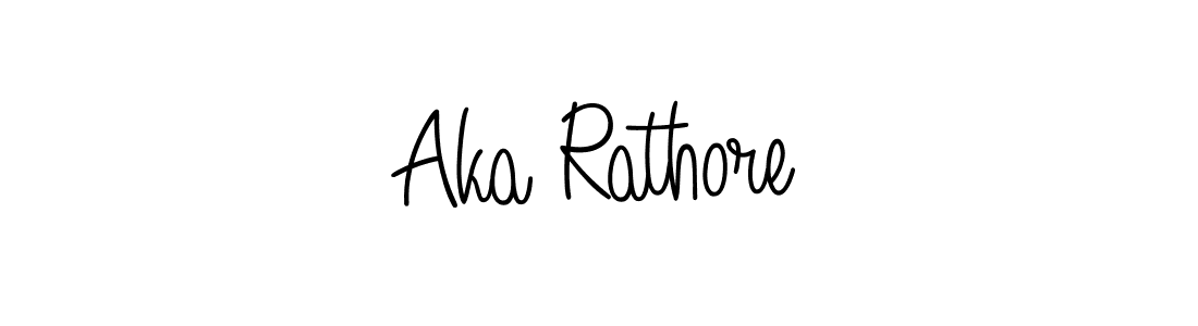 Once you've used our free online signature maker to create your best signature Angelique-Rose-font-FFP style, it's time to enjoy all of the benefits that Aka Rathore name signing documents. Aka Rathore signature style 5 images and pictures png
