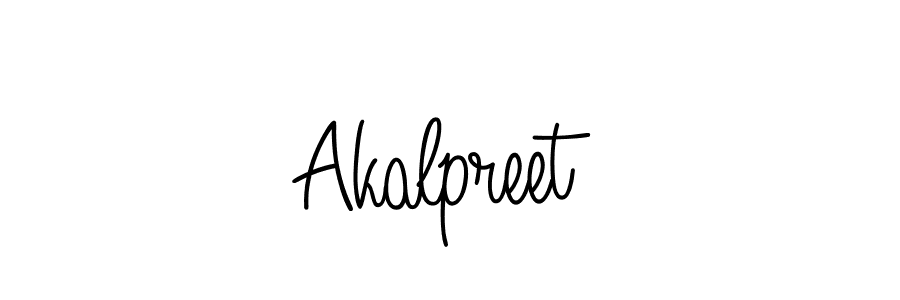 The best way (Angelique-Rose-font-FFP) to make a short signature is to pick only two or three words in your name. The name Akalpreet include a total of six letters. For converting this name. Akalpreet signature style 5 images and pictures png