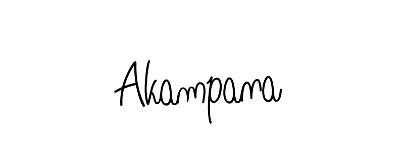 How to Draw Akampana signature style? Angelique-Rose-font-FFP is a latest design signature styles for name Akampana. Akampana signature style 5 images and pictures png