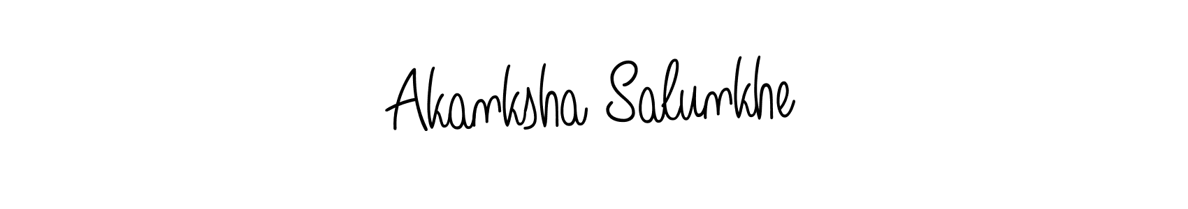 Once you've used our free online signature maker to create your best signature Angelique-Rose-font-FFP style, it's time to enjoy all of the benefits that Akanksha Salunkhe name signing documents. Akanksha Salunkhe signature style 5 images and pictures png