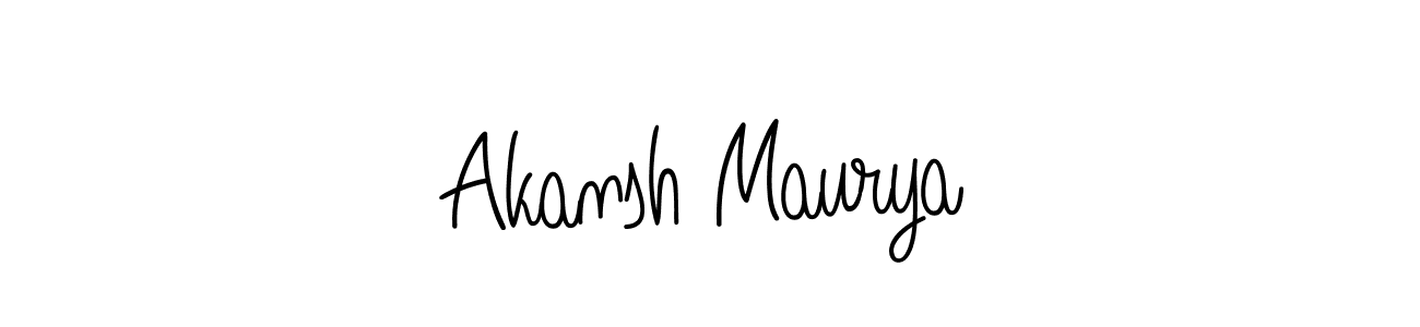 Check out images of Autograph of Akansh Maurya name. Actor Akansh Maurya Signature Style. Angelique-Rose-font-FFP is a professional sign style online. Akansh Maurya signature style 5 images and pictures png