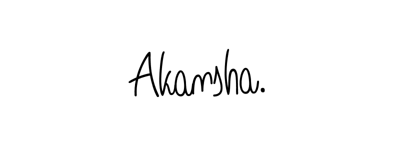 Make a short Akansha. signature style. Manage your documents anywhere anytime using Angelique-Rose-font-FFP. Create and add eSignatures, submit forms, share and send files easily. Akansha. signature style 5 images and pictures png