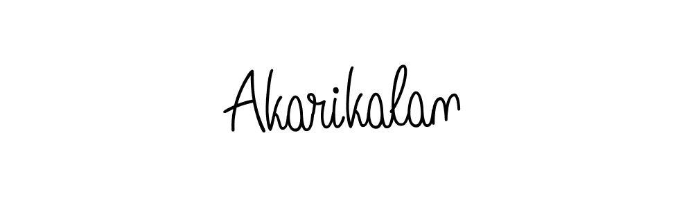 Make a beautiful signature design for name Akarikalan. Use this online signature maker to create a handwritten signature for free. Akarikalan signature style 5 images and pictures png