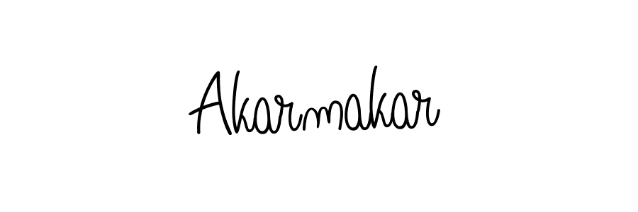 Akarmakar stylish signature style. Best Handwritten Sign (Angelique-Rose-font-FFP) for my name. Handwritten Signature Collection Ideas for my name Akarmakar. Akarmakar signature style 5 images and pictures png
