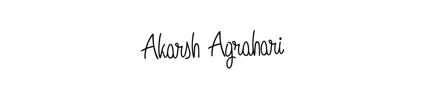 Angelique-Rose-font-FFP is a professional signature style that is perfect for those who want to add a touch of class to their signature. It is also a great choice for those who want to make their signature more unique. Get Akarsh Agrahari name to fancy signature for free. Akarsh Agrahari signature style 5 images and pictures png