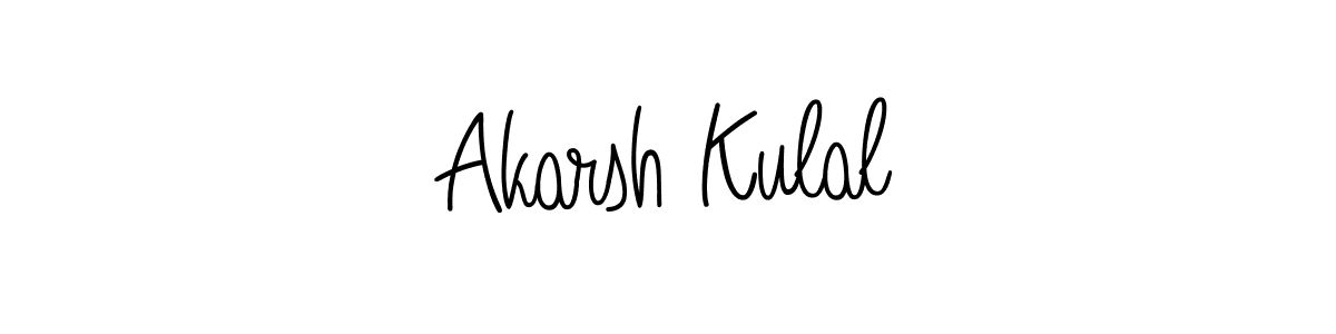 It looks lik you need a new signature style for name Akarsh Kulal. Design unique handwritten (Angelique-Rose-font-FFP) signature with our free signature maker in just a few clicks. Akarsh Kulal signature style 5 images and pictures png