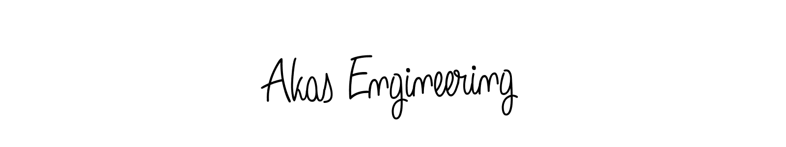 Also we have Akas Engineering name is the best signature style. Create professional handwritten signature collection using Angelique-Rose-font-FFP autograph style. Akas Engineering signature style 5 images and pictures png