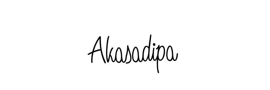 Once you've used our free online signature maker to create your best signature Angelique-Rose-font-FFP style, it's time to enjoy all of the benefits that Akasadipa name signing documents. Akasadipa signature style 5 images and pictures png