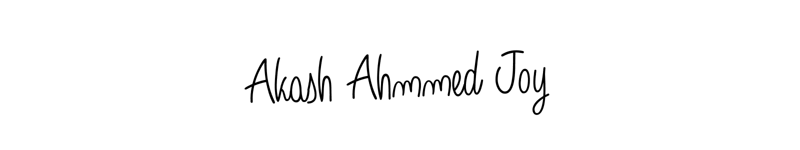 Make a beautiful signature design for name Akash Ahmmed Joy. Use this online signature maker to create a handwritten signature for free. Akash Ahmmed Joy signature style 5 images and pictures png