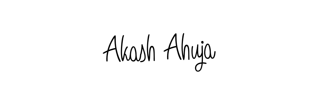 Also we have Akash Ahuja name is the best signature style. Create professional handwritten signature collection using Angelique-Rose-font-FFP autograph style. Akash Ahuja signature style 5 images and pictures png