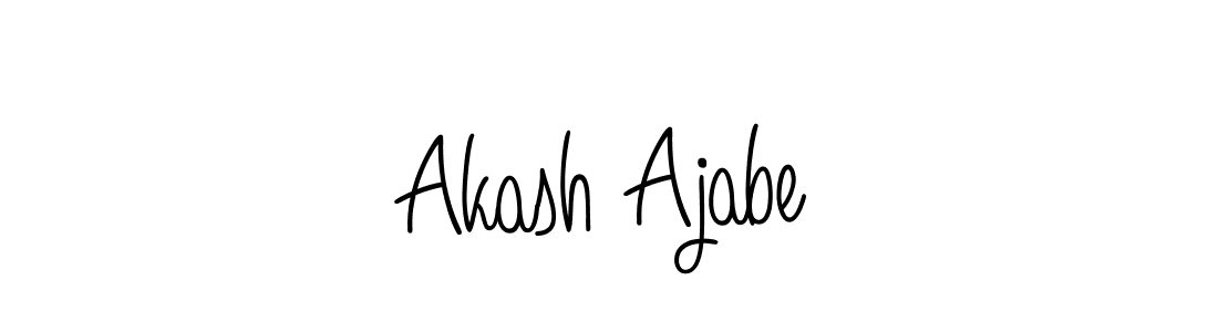 Make a beautiful signature design for name Akash Ajabe. Use this online signature maker to create a handwritten signature for free. Akash Ajabe signature style 5 images and pictures png