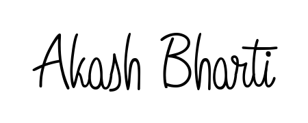 How to make Akash Bharti name signature. Use Angelique-Rose-font-FFP style for creating short signs online. This is the latest handwritten sign. Akash Bharti signature style 5 images and pictures png