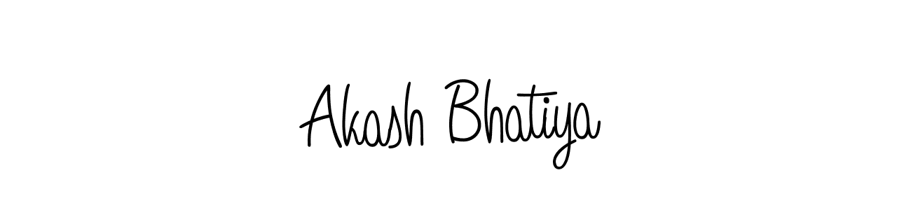 This is the best signature style for the Akash Bhatiya name. Also you like these signature font (Angelique-Rose-font-FFP). Mix name signature. Akash Bhatiya signature style 5 images and pictures png