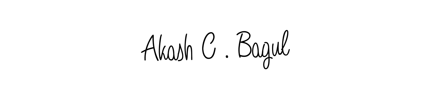 You can use this online signature creator to create a handwritten signature for the name Akash C . Bagul. This is the best online autograph maker. Akash C . Bagul signature style 5 images and pictures png