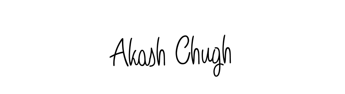 Create a beautiful signature design for name Akash Chugh. With this signature (Angelique-Rose-font-FFP) fonts, you can make a handwritten signature for free. Akash Chugh signature style 5 images and pictures png