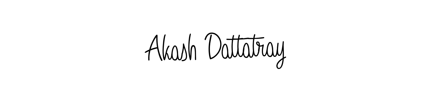 Make a beautiful signature design for name Akash Dattatray. Use this online signature maker to create a handwritten signature for free. Akash Dattatray signature style 5 images and pictures png