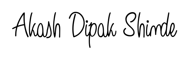 Also You can easily find your signature by using the search form. We will create Akash Dipak Shinde name handwritten signature images for you free of cost using Angelique-Rose-font-FFP sign style. Akash Dipak Shinde signature style 5 images and pictures png