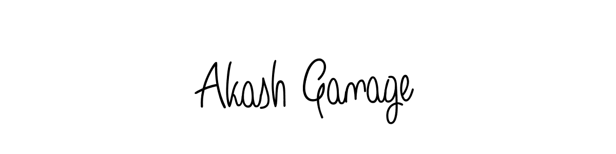 Make a short Akash Ganage signature style. Manage your documents anywhere anytime using Angelique-Rose-font-FFP. Create and add eSignatures, submit forms, share and send files easily. Akash Ganage signature style 5 images and pictures png