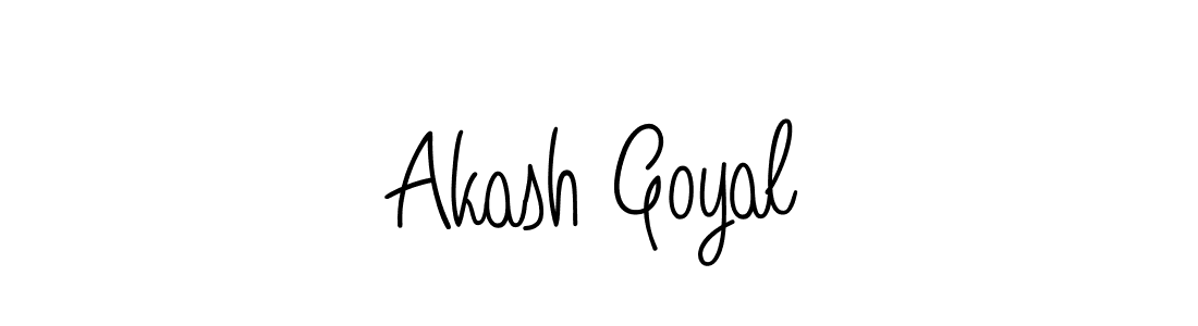 How to Draw Akash Goyal signature style? Angelique-Rose-font-FFP is a latest design signature styles for name Akash Goyal. Akash Goyal signature style 5 images and pictures png